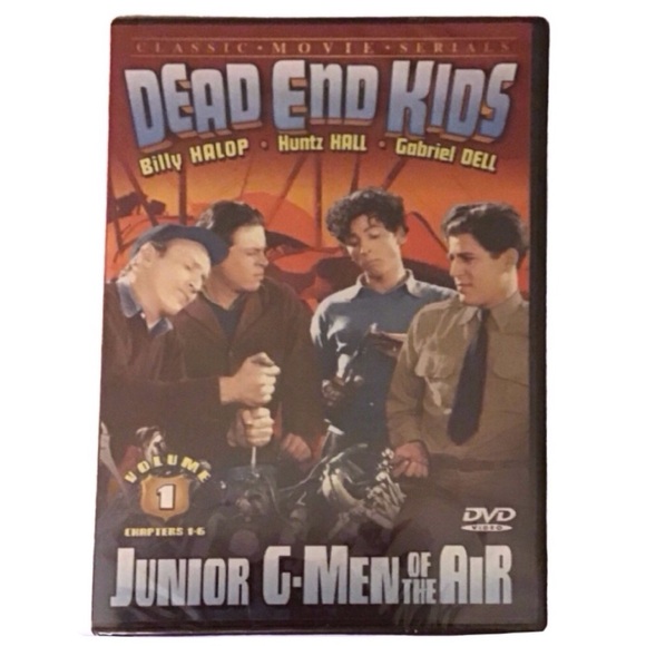Other - Dead End Kids Vol. #1 Chapters 1-6 Junior G-Men of the Air DVD